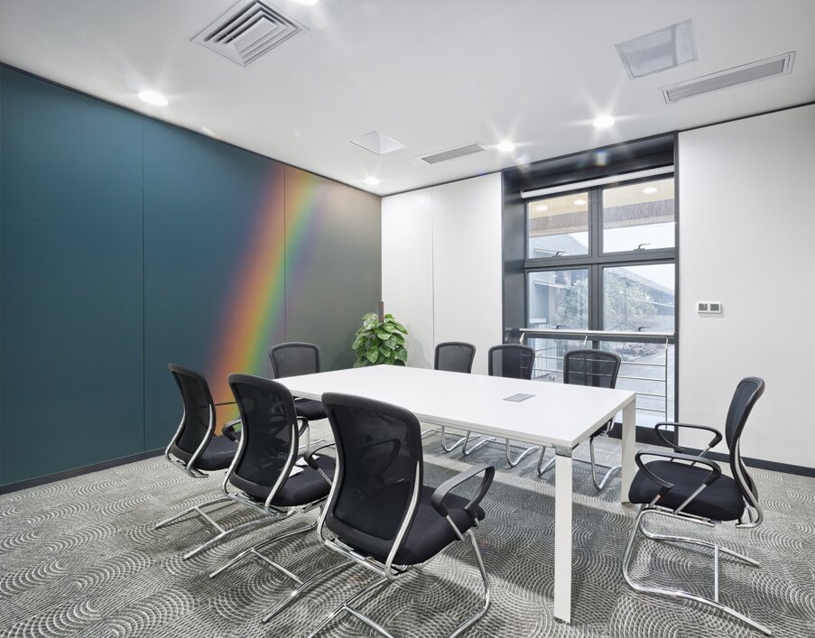 Rainbow in the Prairies Wall Printing