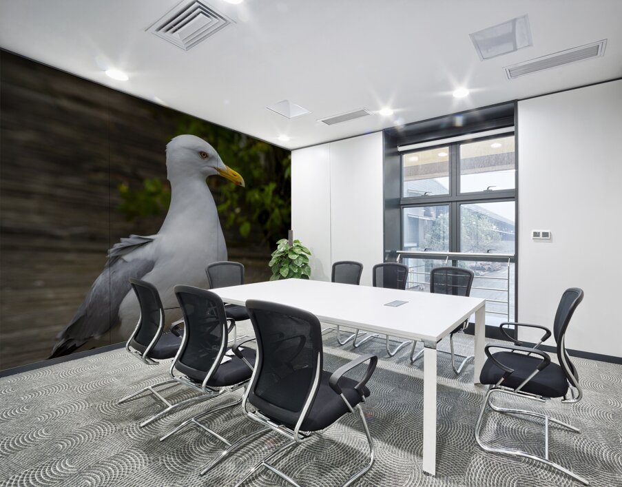 Gull Wall Printing