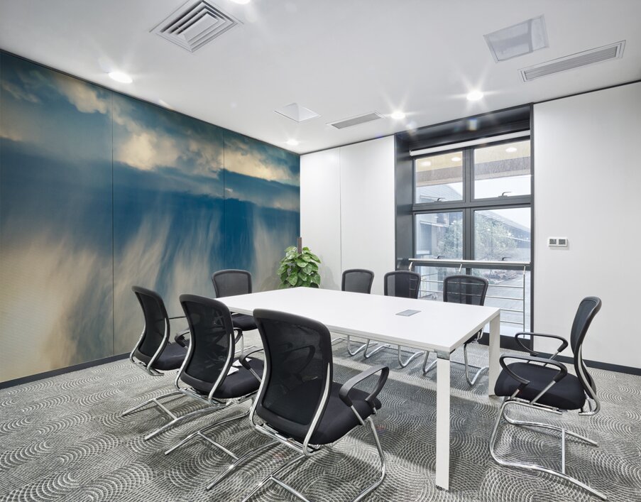 Rain Cloud Wall Printing