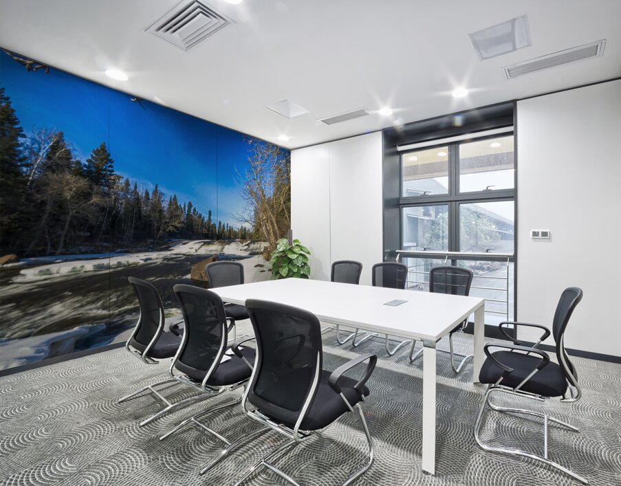 Pine Point Rapids Wall Printing