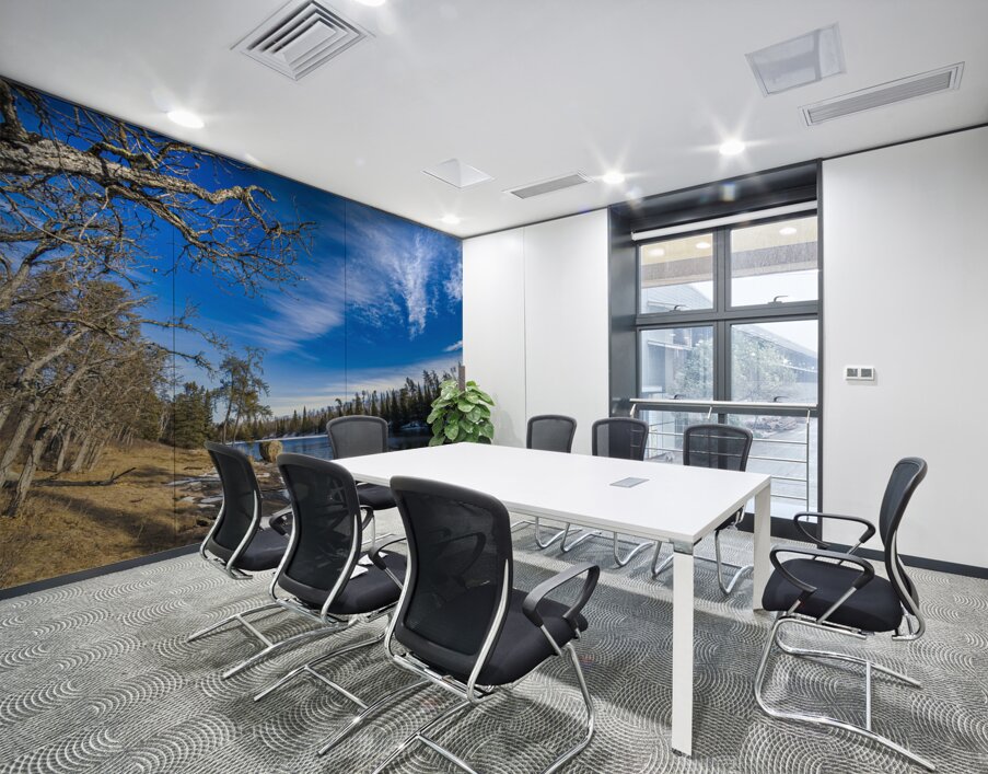 Pine Point Rapids Wall Printing