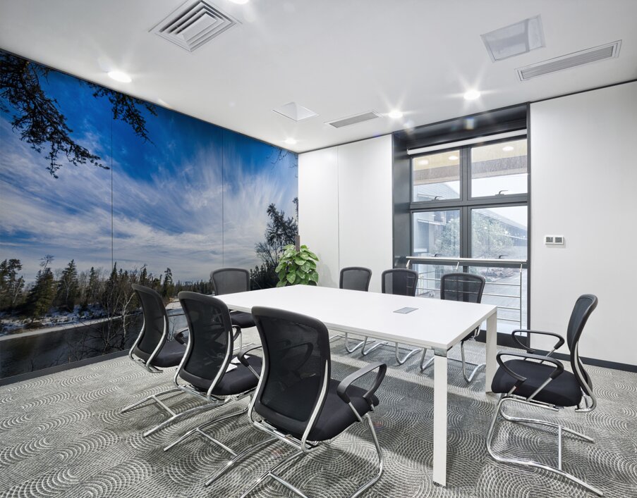 Pine Point Rapids Wall Printing