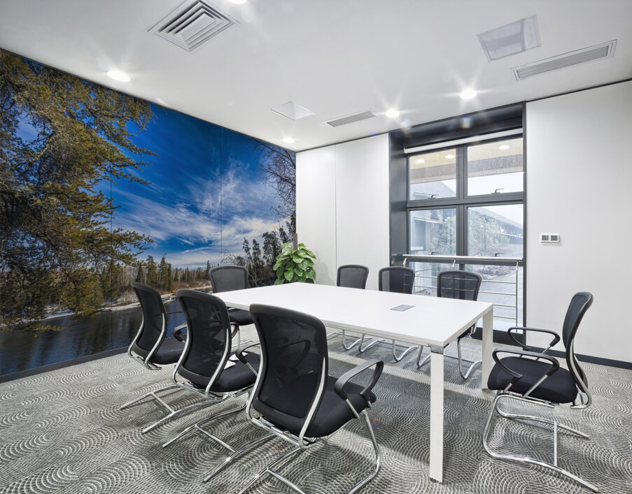 Pine Point Rapids Wall Printing