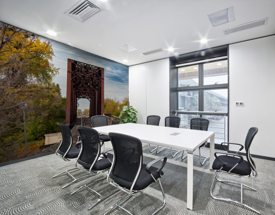 Emerson Train Bridge Wall Printing