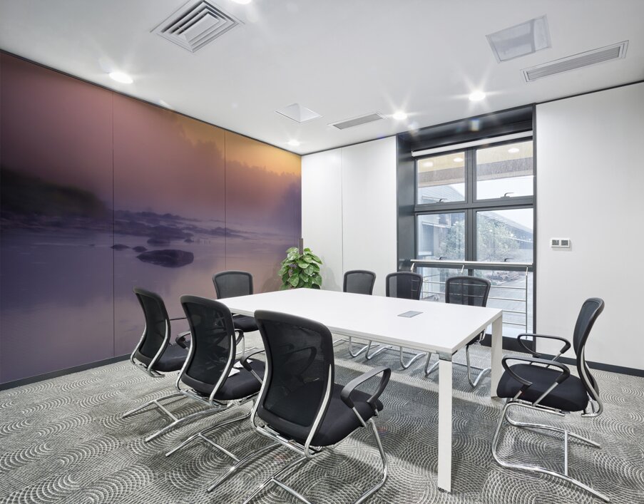 Foggy Sunrise on the Roseau River Wall Printing