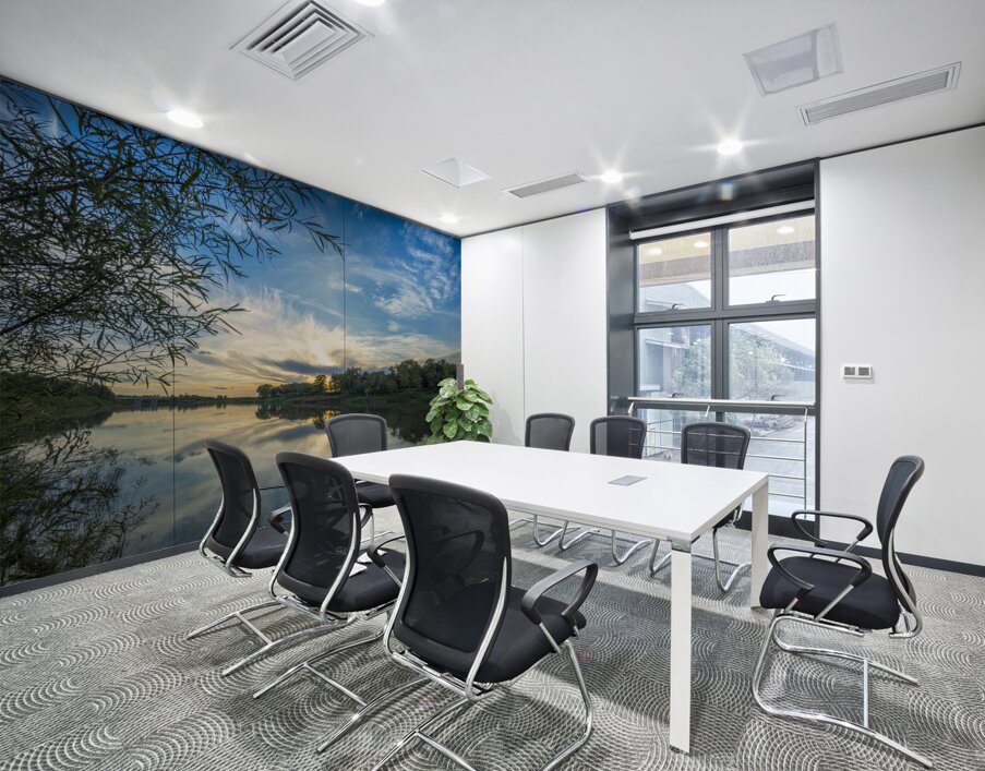 Red River at Sunset Wall Printing