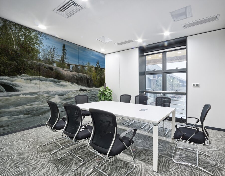 Falls by the Ruins Wall Printing