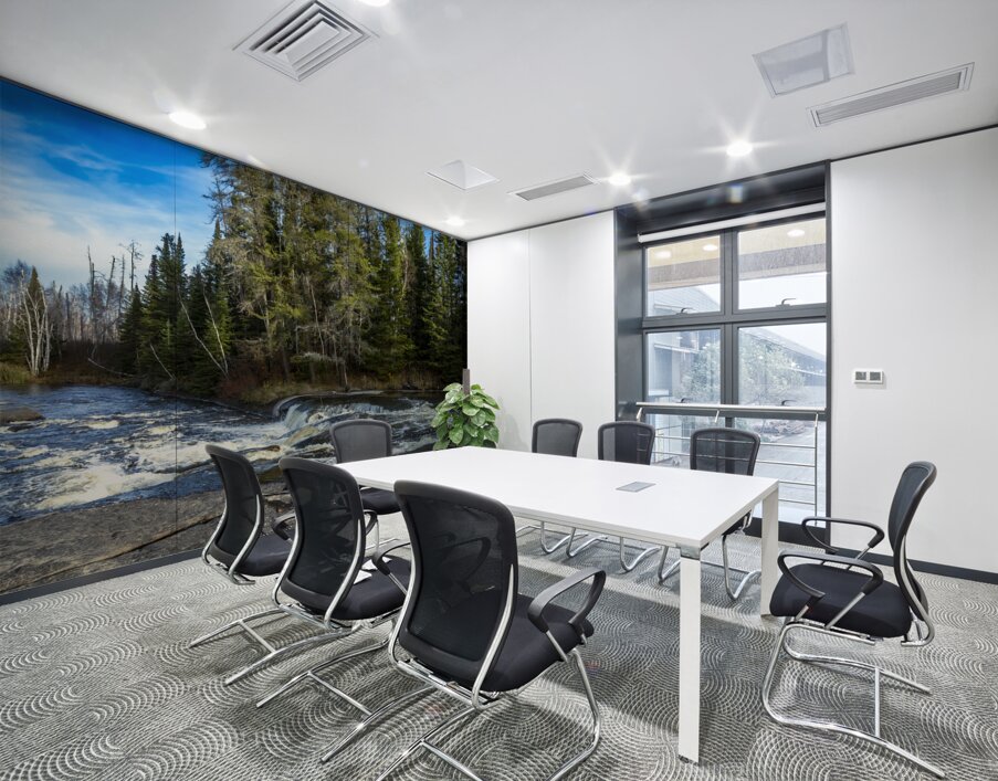 Falls at Pine Point Rapids Wall Printing