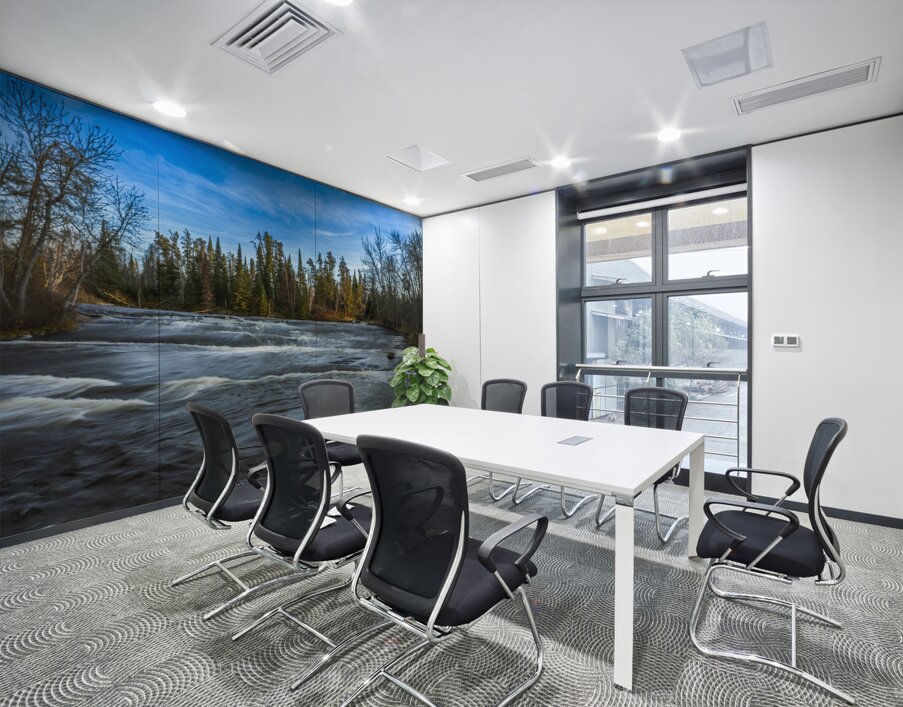 Into the Rapids Wall Printing