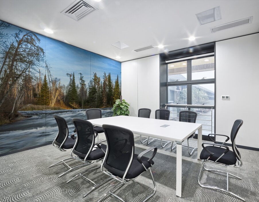 Falls at Pine Point Rapids Wall Printing