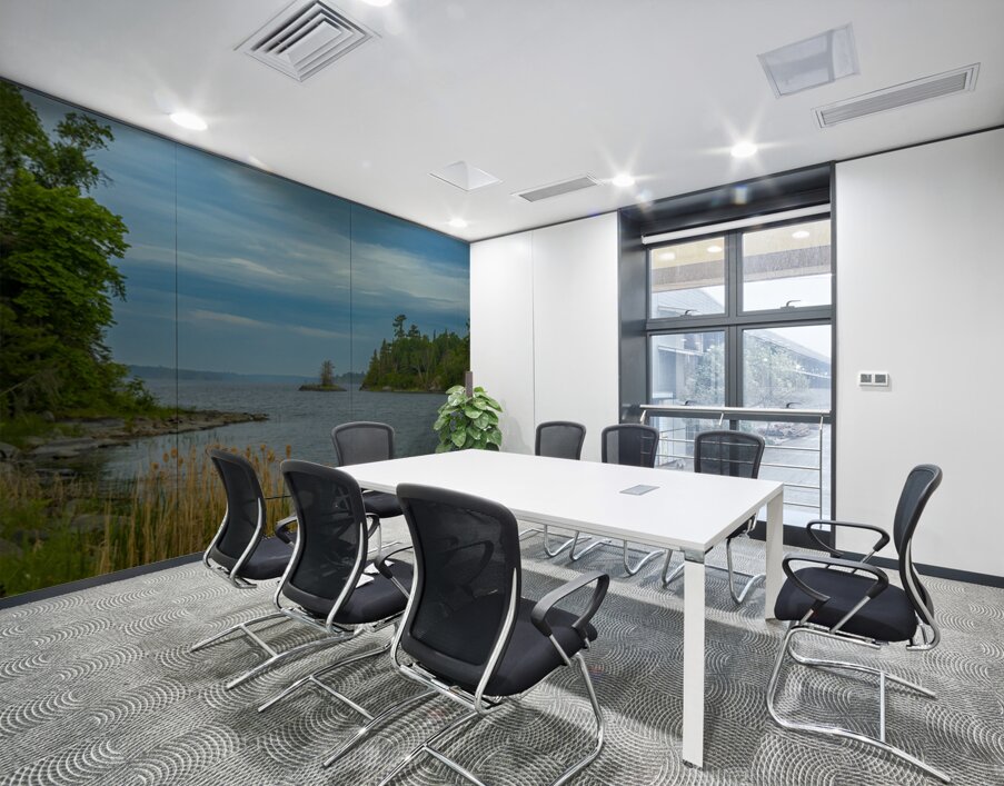 Morning on Shoal Lake Wall Printing