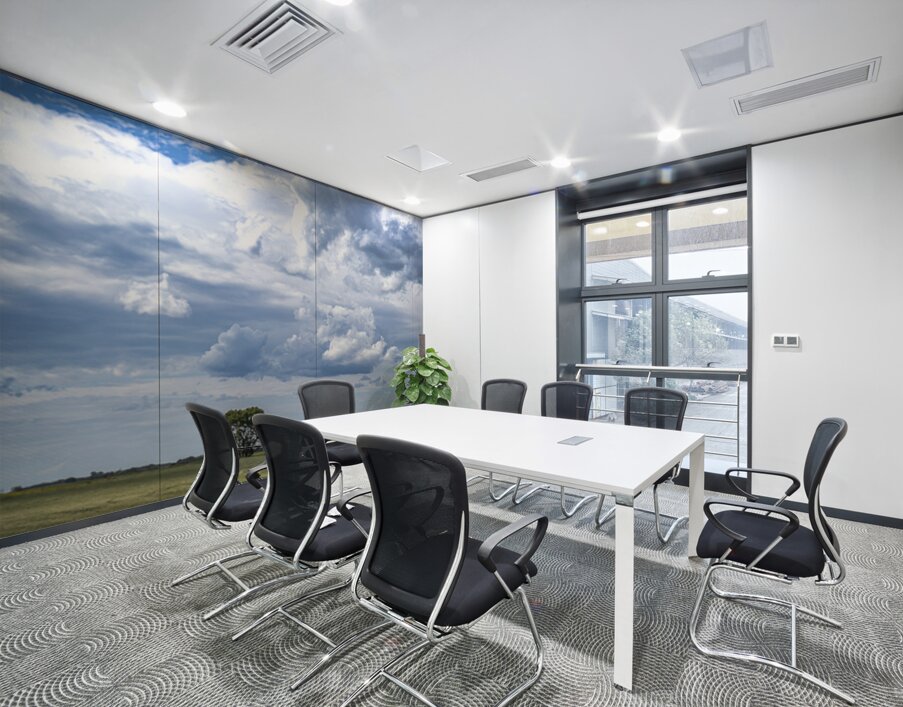 Lone Tree on a Cloudy Day Wall Printing