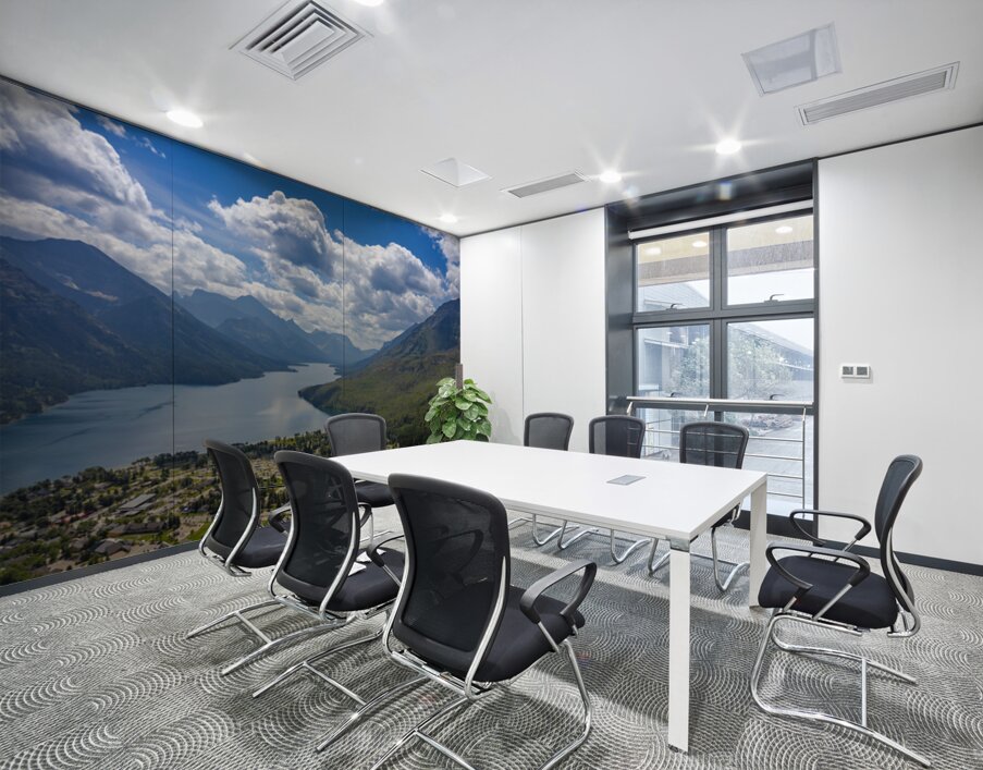 Overlooking Waterton Wall Printing