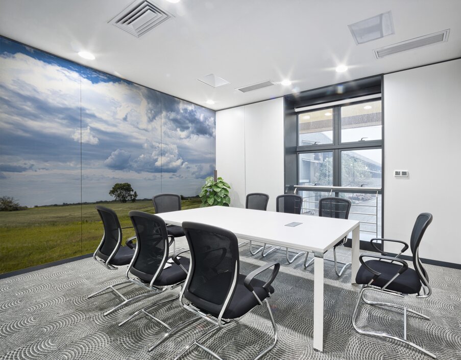 Lone Tree and Cloudy Sky Wall Printing