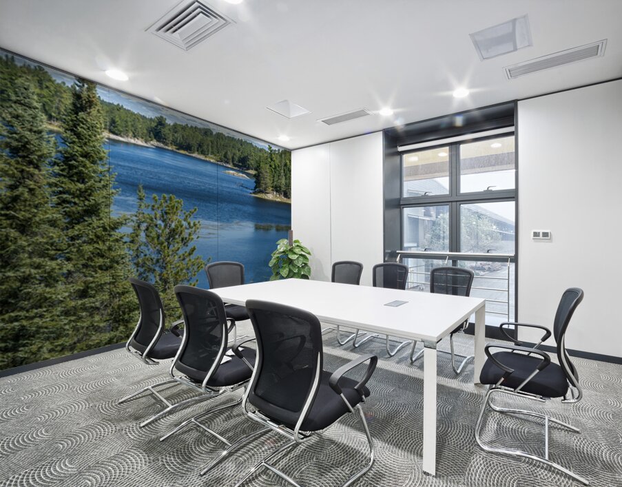 Tunnel Island Trail Wall Printing