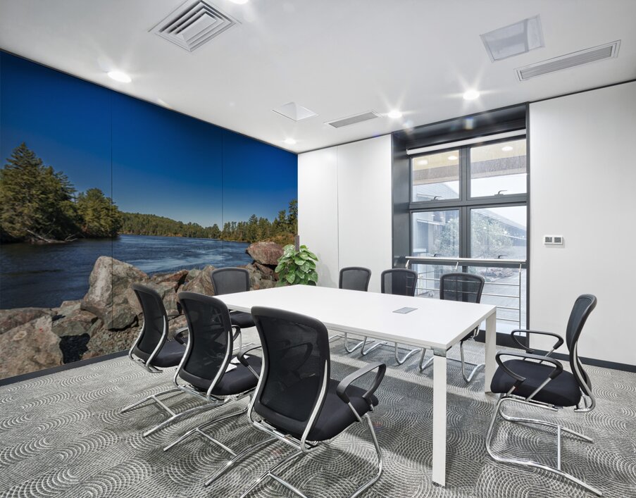 Tunnel Island Trail Wall Printing