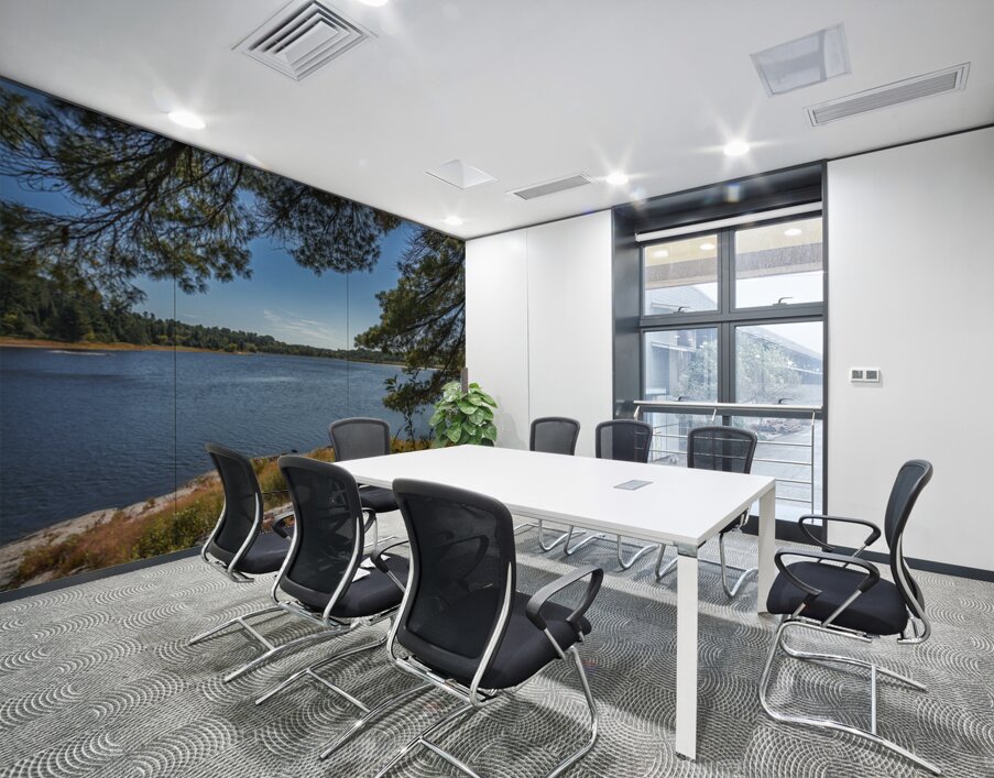 Tunnel Island Trail Wall Printing