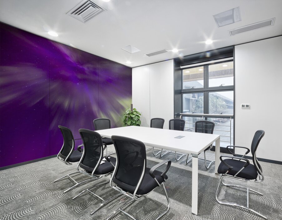 Night Bloom Wall Printing