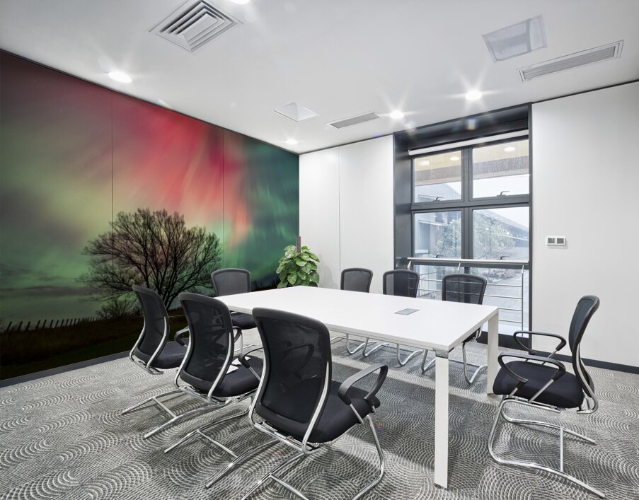 Cosmic Flames Wall Printing