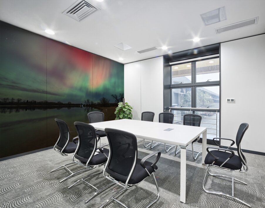 Northern Lights Reflections Wall Printing