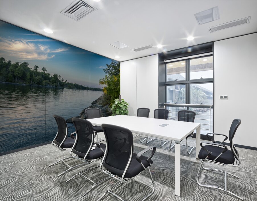 Rocky Shoreline Reflection Wall Printing