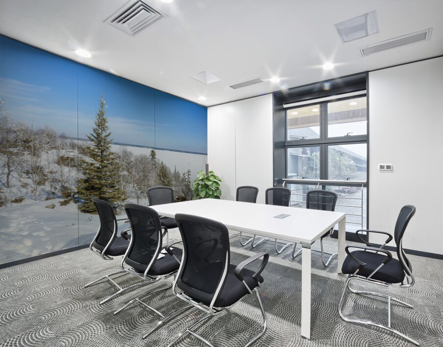 Winter Ridge Vista Wall Printing