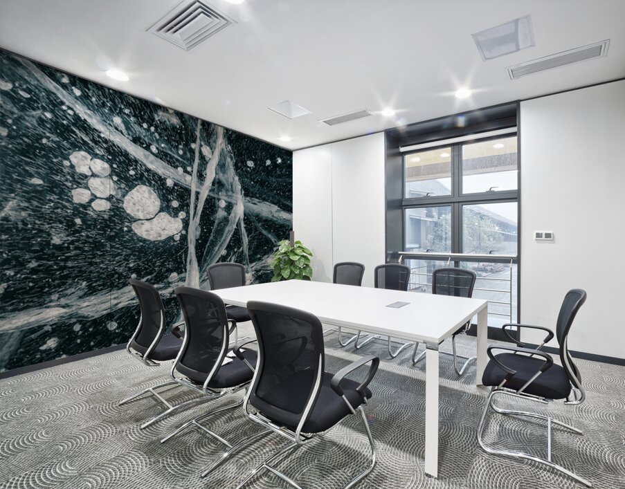 Frozen Veins Wall Printing