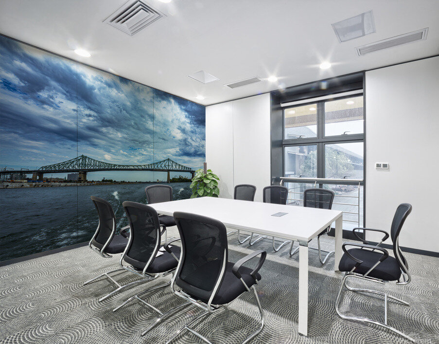 Pont Jacques Cartier Bridge Wall Printing