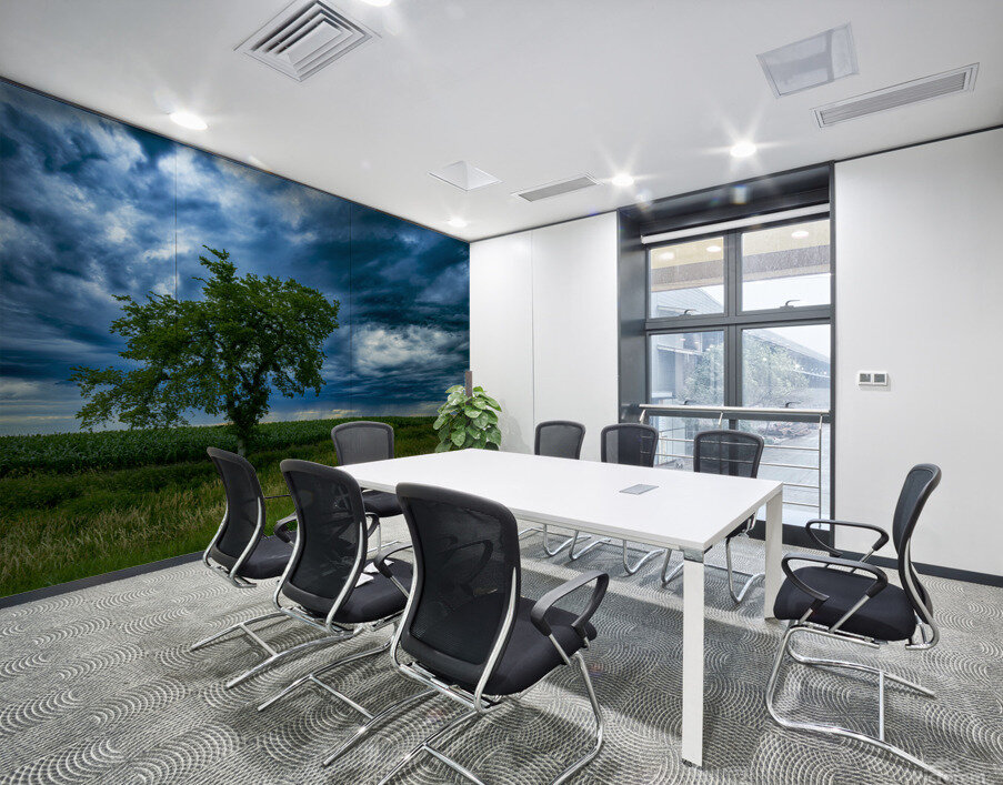 Lone Tree After the Storm Wall Printing