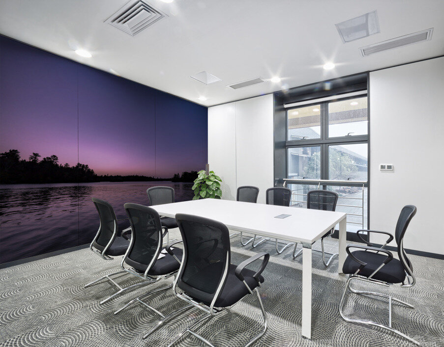 Shoal Lake Sunset Wall Printing