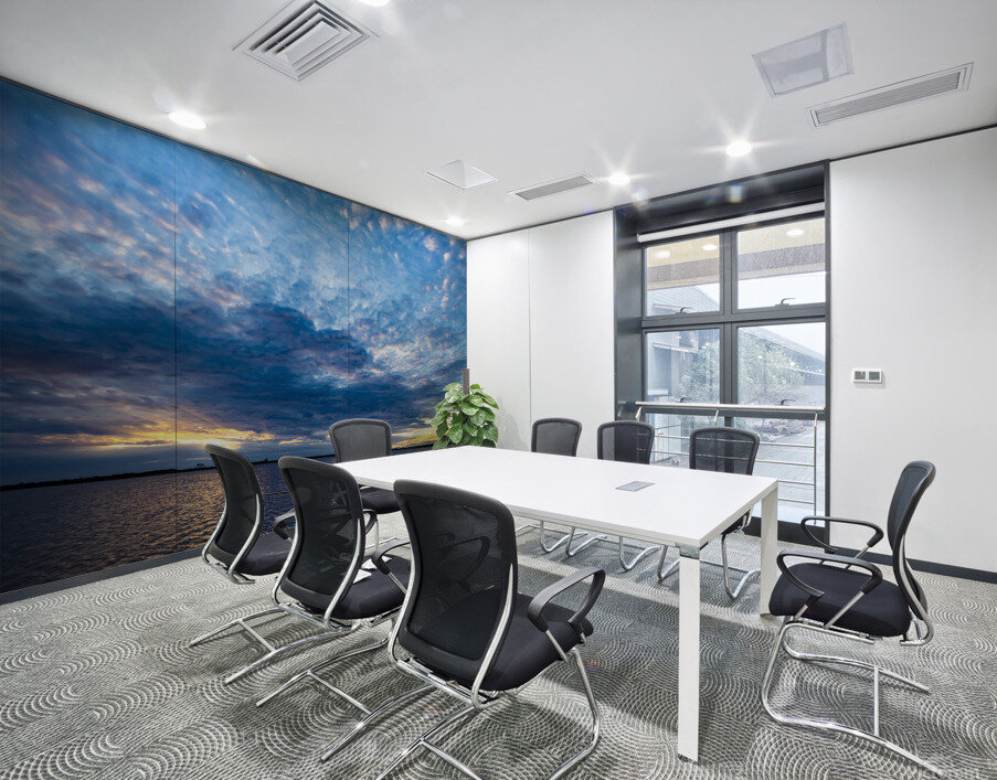 Flooded Field Wall Printing