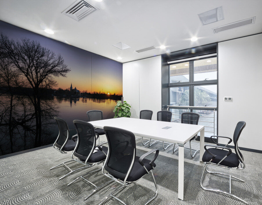 Red River Flood Wall Printing