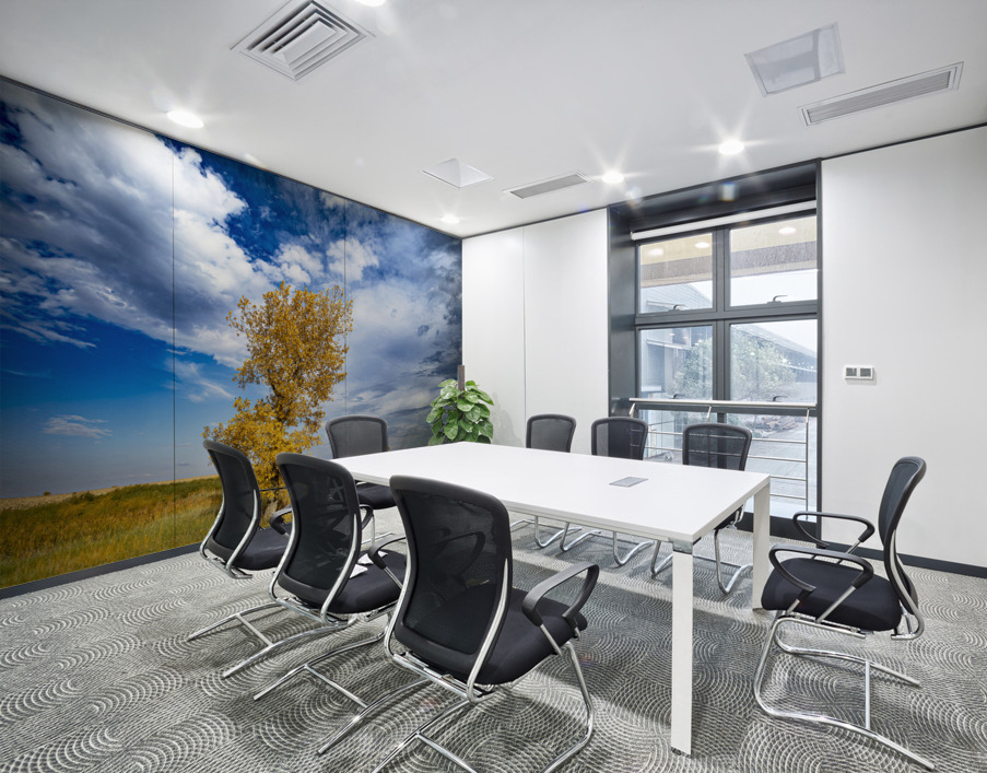 Lone Trees in the Fall Wall Printing