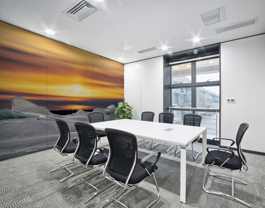 Fire and Ice Wall Printing