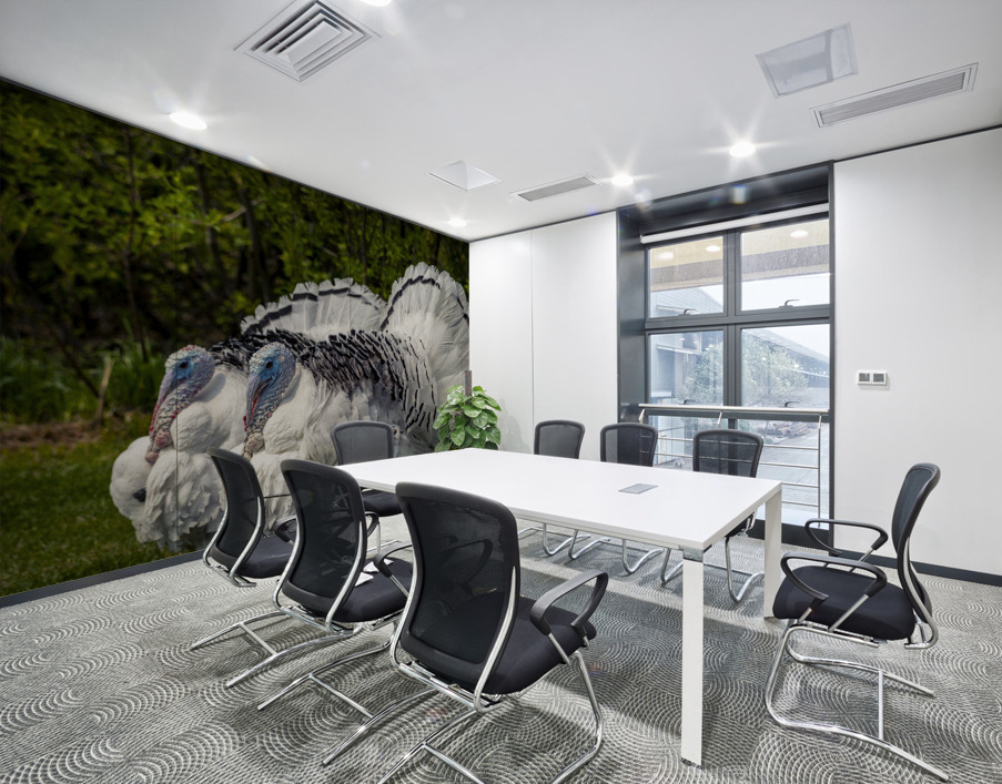 Turkeys Wall Printing