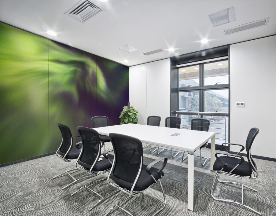 Northern Lights Dance Wall Printing