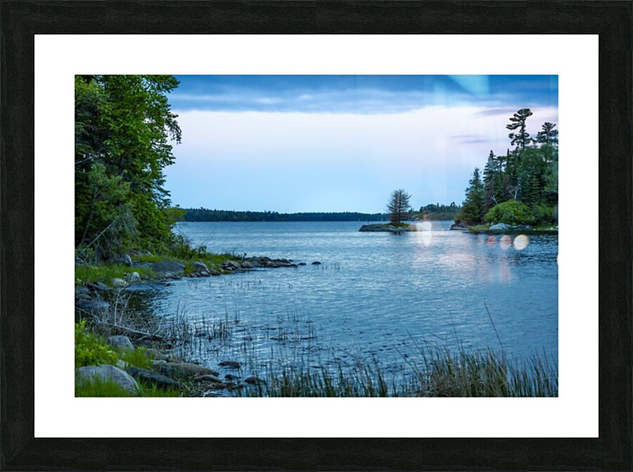 Shoal Lake Picture Frame print