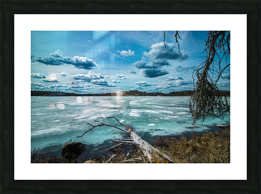 McGillivray Lake Picture Frame print
