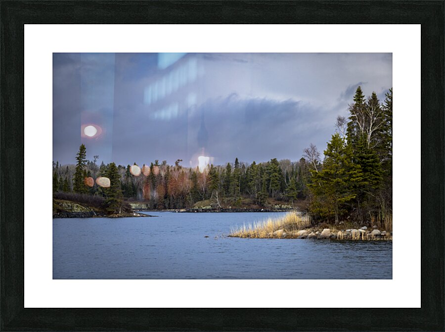 Shoal Lake Picture Frame print