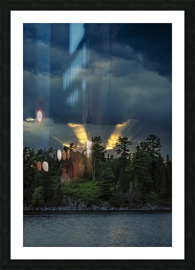 Heavens Light Picture Frame print