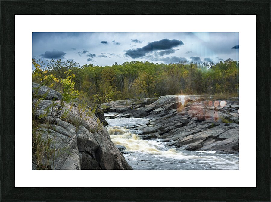 By the Falls Picture Frame print