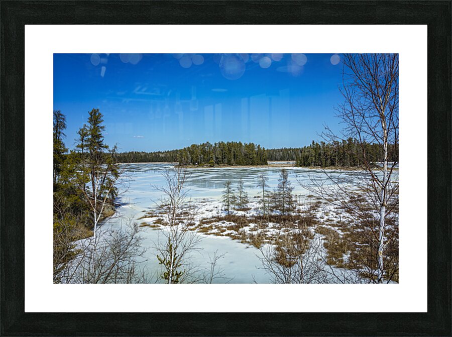 Isabel Lake Picture Frame print