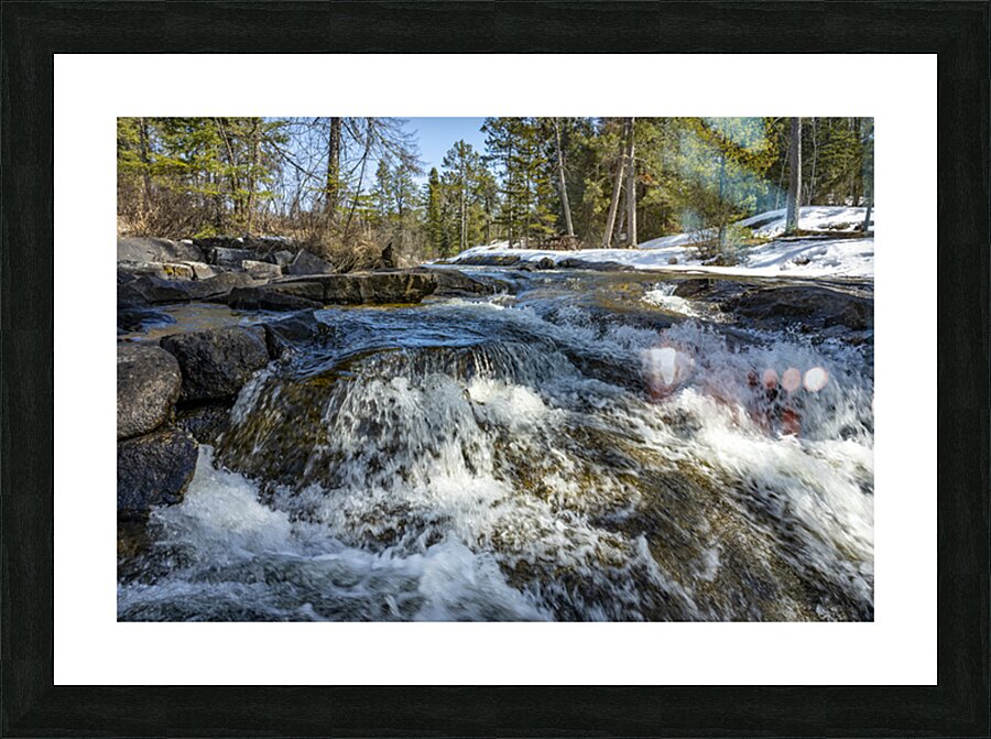 Cascading Waters Picture Frame print