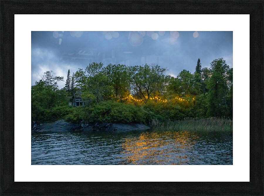 Evening at Manitoba Pioneer Camp Picture Frame print