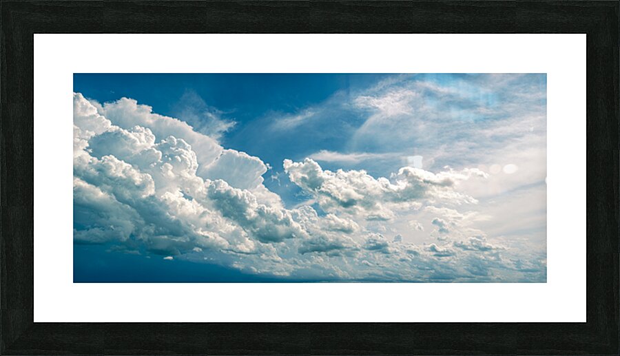 Cloudscape Picture Frame print