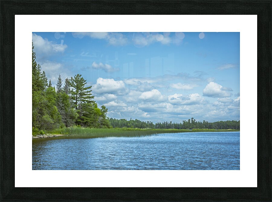 Lake of the Woods View Picture Frame print