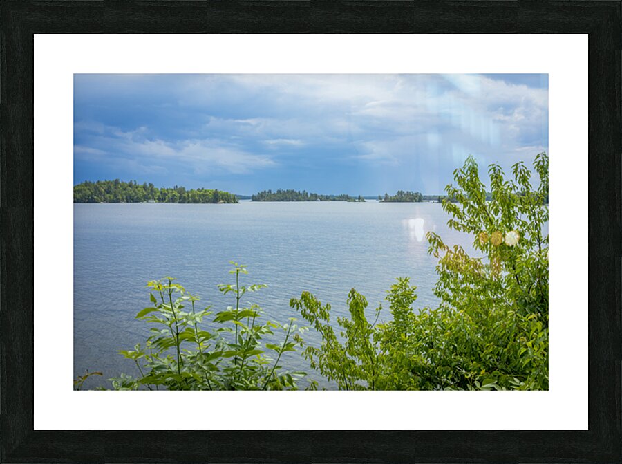 Lake of the Woods View Picture Frame print