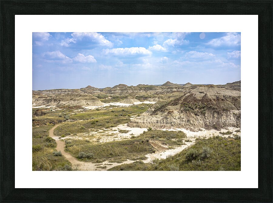 Overlooking the Badlands Picture Frame print