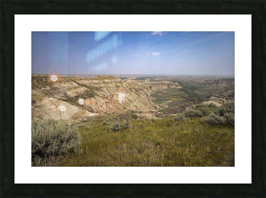The Badlands Picture Frame print
