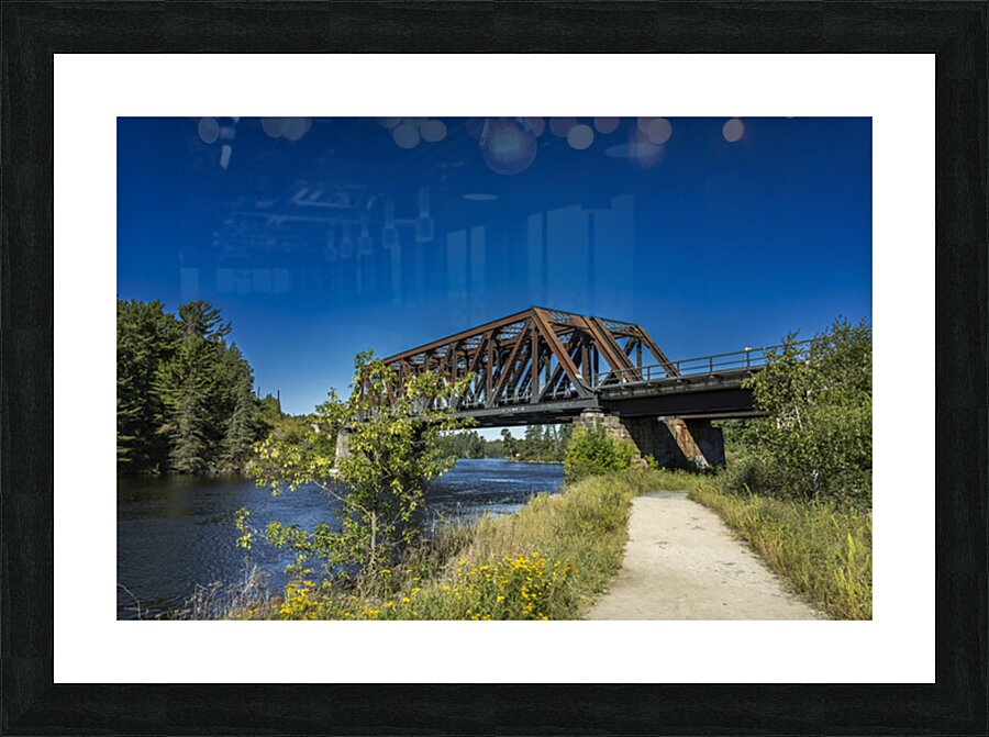 Tunnel Island Trail Picture Frame print
